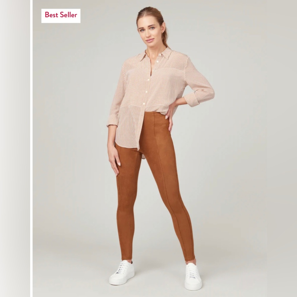 Spanx Suede Leggings